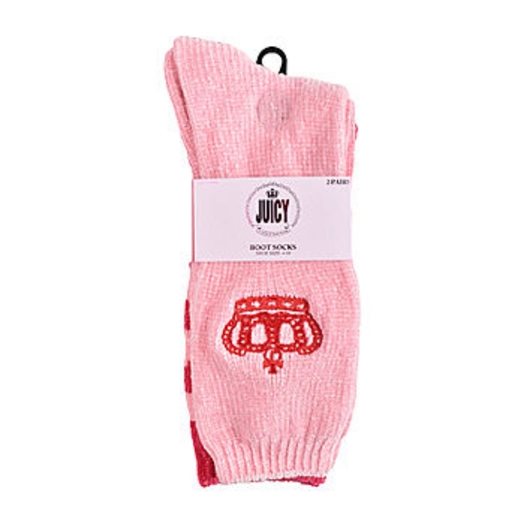 Juicy Couture Accessories - JUICY BOOT SOCKS